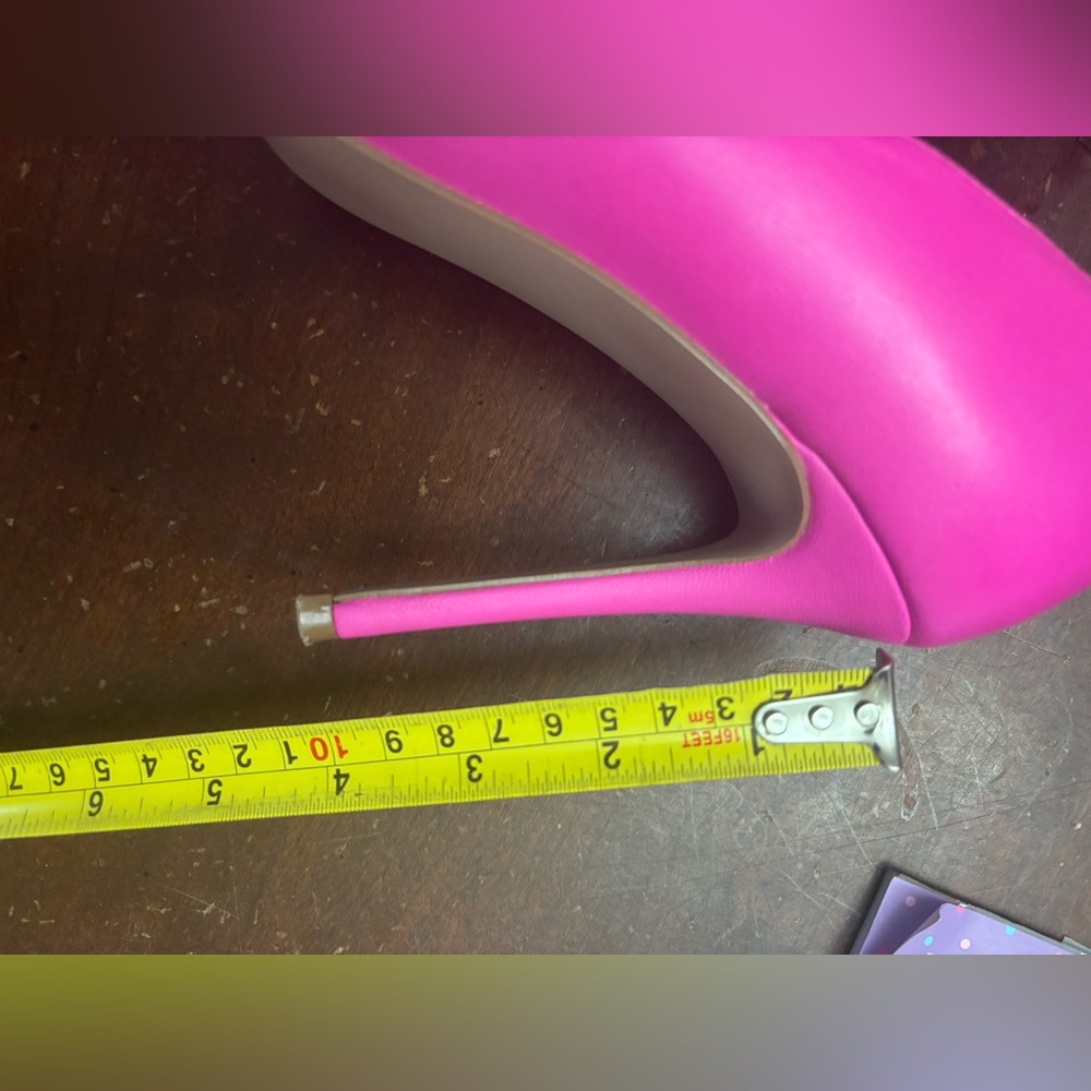 Barbie pink Steve Madden size 9 Evelyn high heels party beach costal sexy luxury - Picture 3 of 9